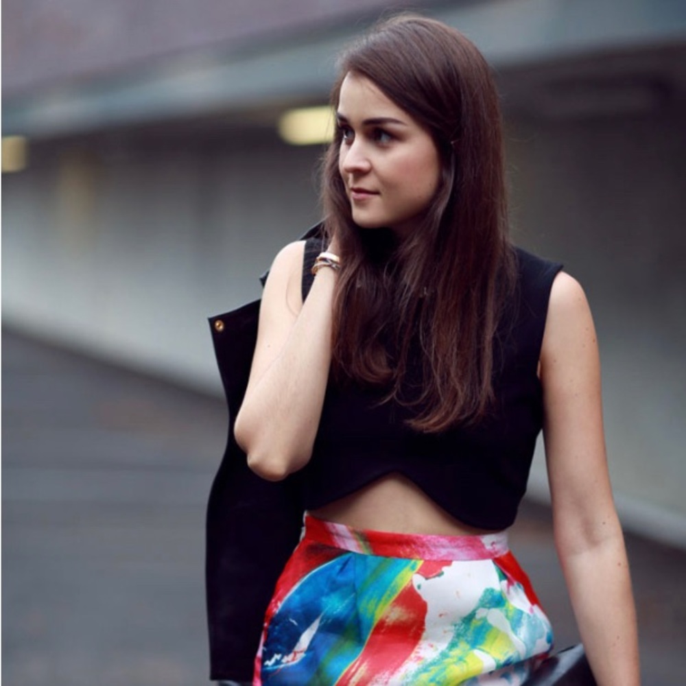 Zara cropped top